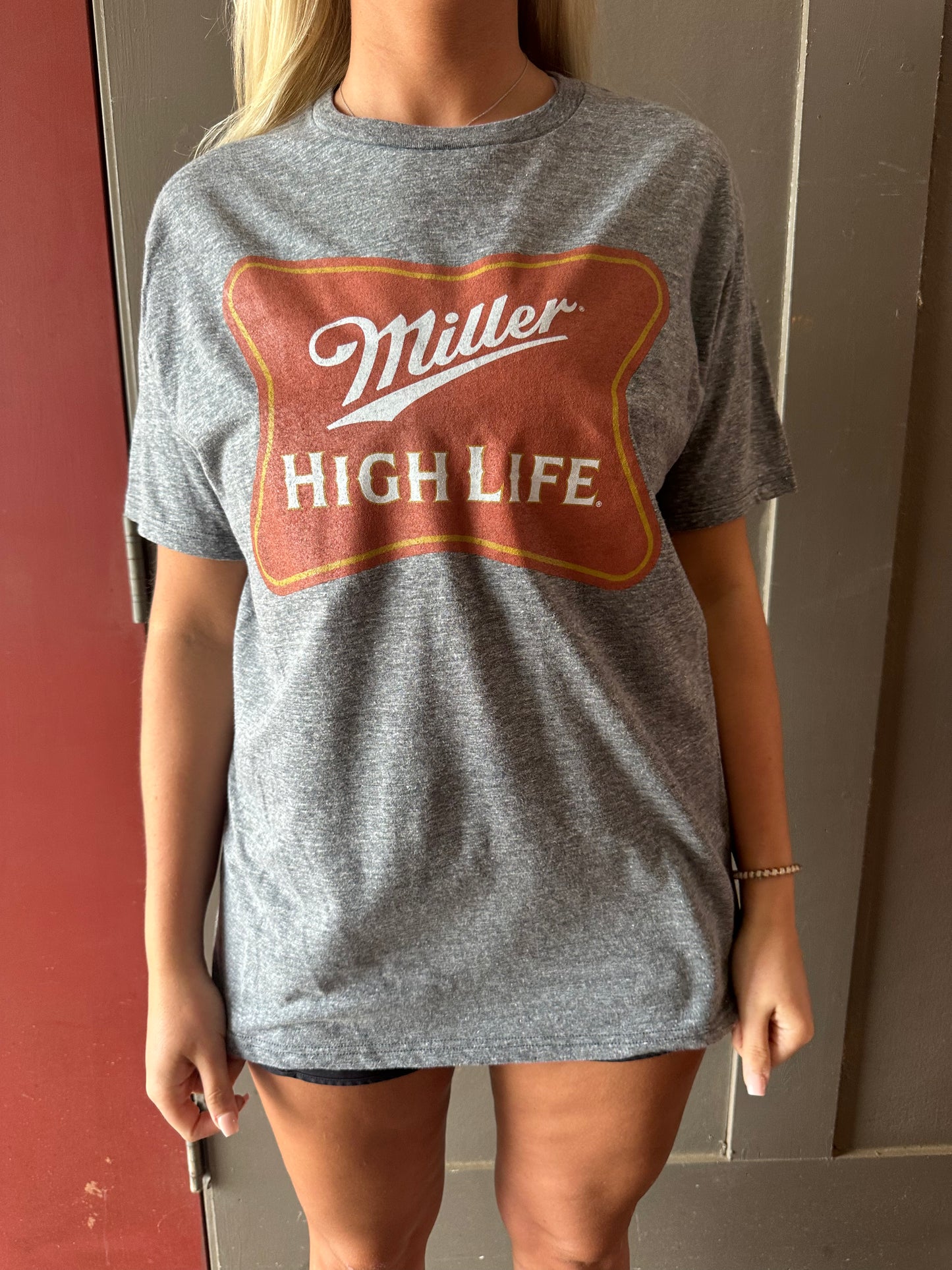 Miller High Life Gold Border Logo T-Shirt